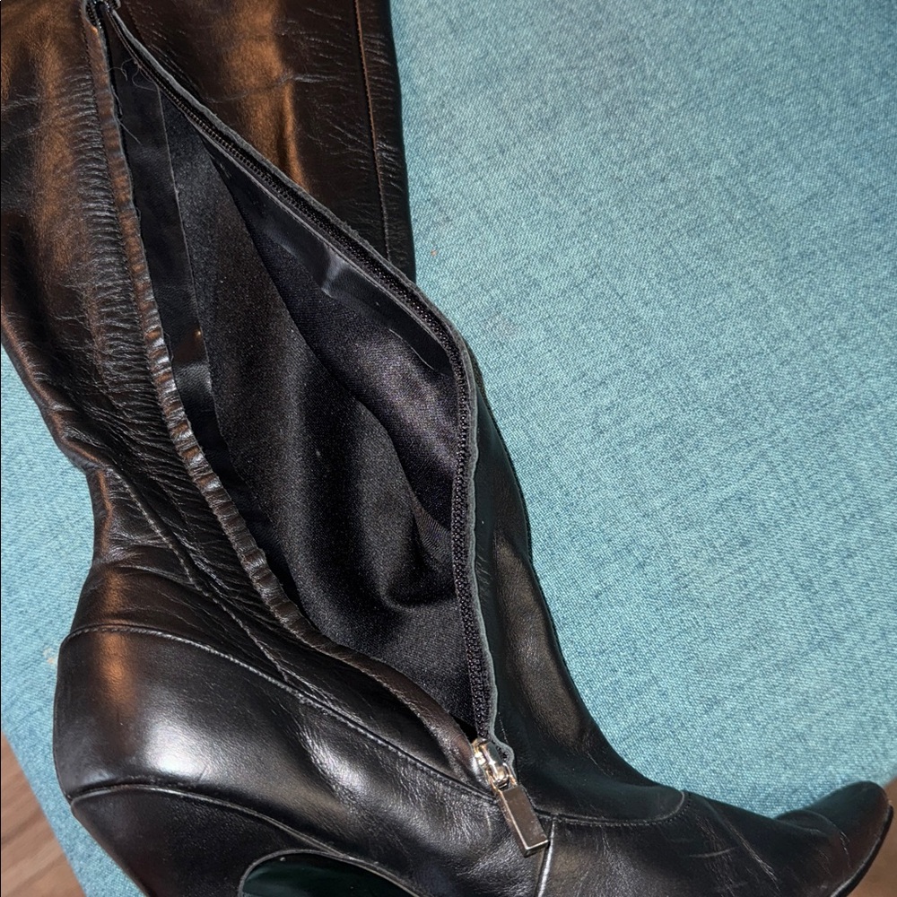 Colin Stuart Women's Black Over-the-Knee Boots - Picture 13 of 16